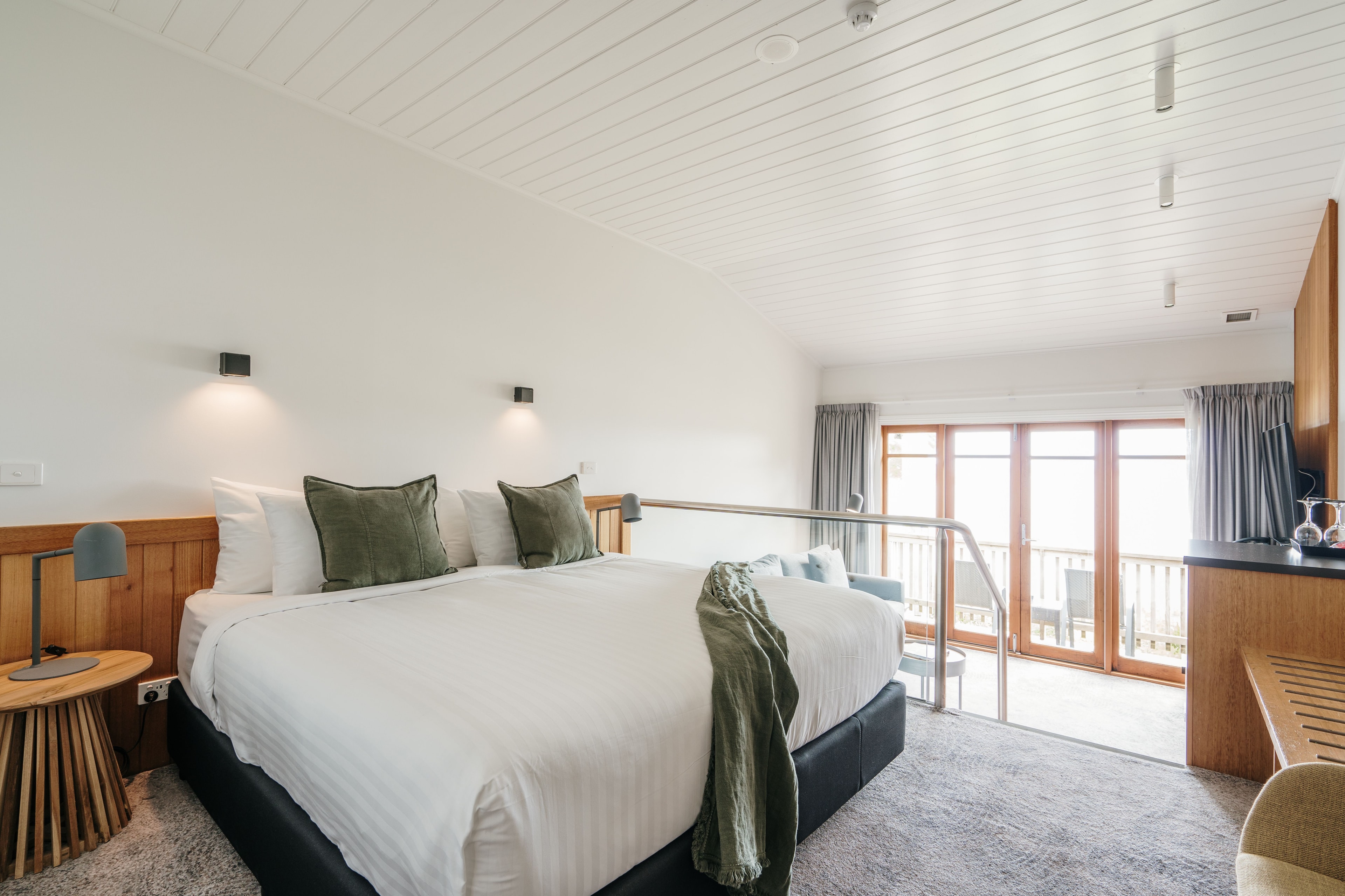 Finished hospitality space after maintenance and refurbishment