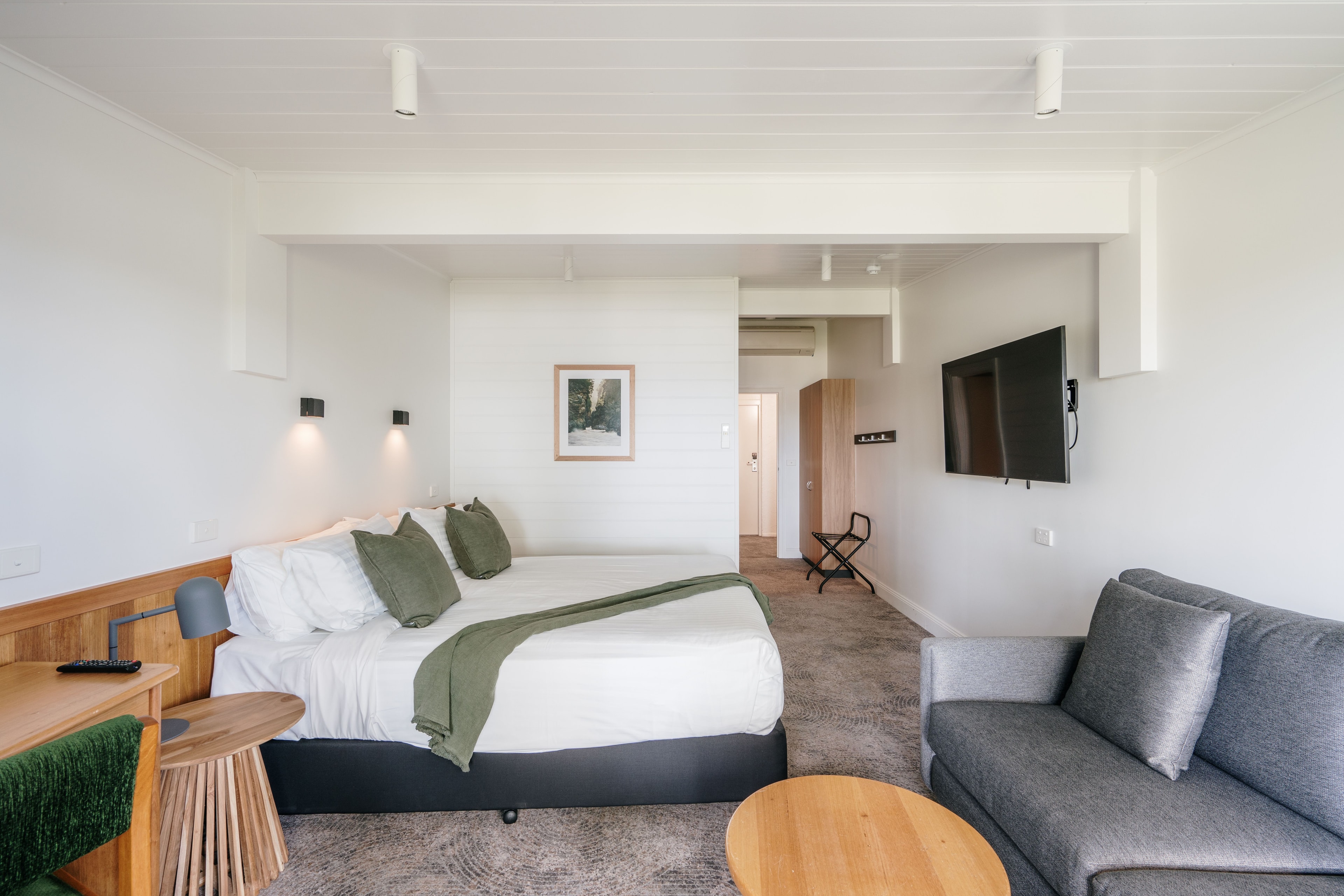 Completed hotel room fit-out