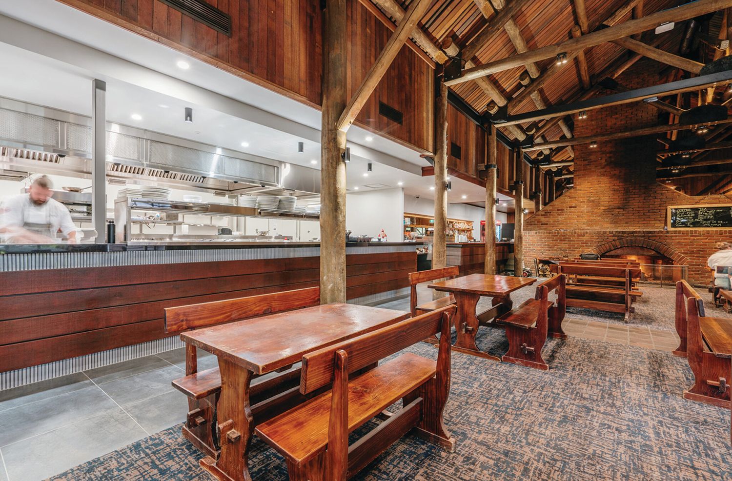 Completed Derwent Bridge Hotel fit-out
