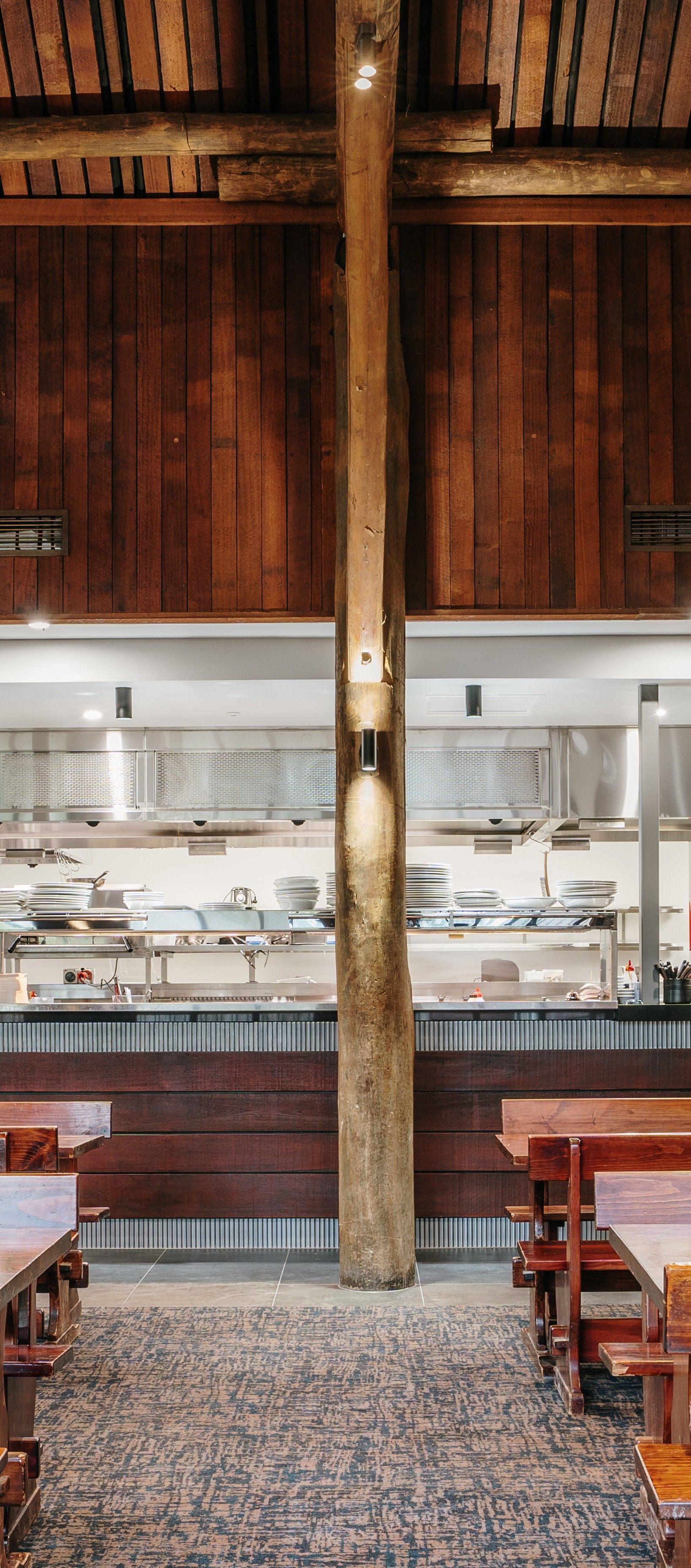 Hotel accommodation fit-out detail