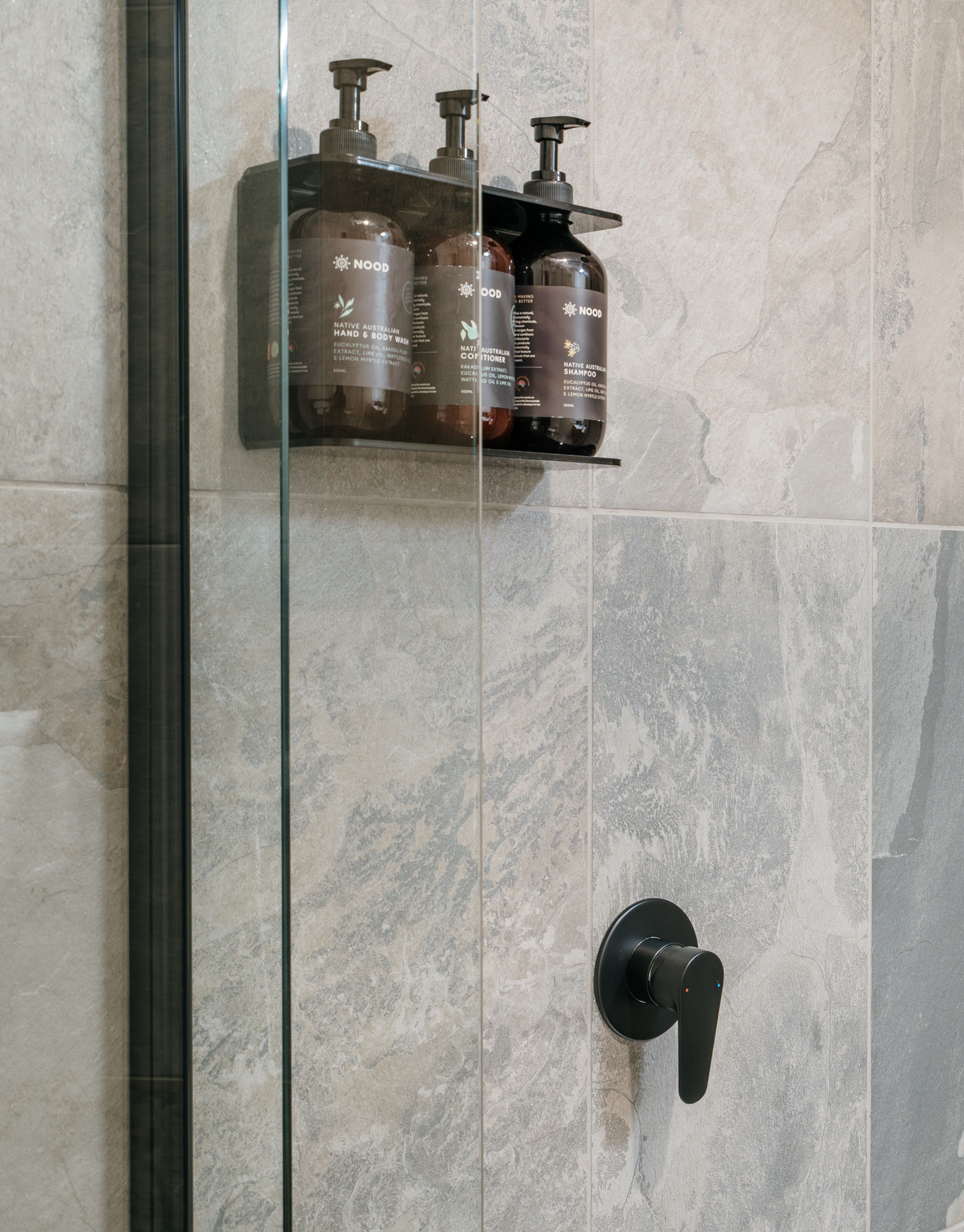 Cradle Mountain Hotel shower